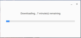 Quá trình cài đặt Chrome Canary máy tính cần phải có kết nối internet