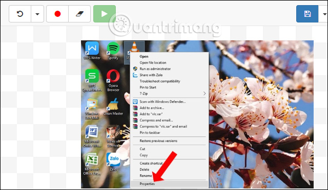 Webinpaint xóa logo ảnh