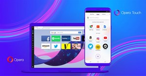 Opera cho ra Opera Touch -  trình duyệt mới chuyên cho dùng một tay