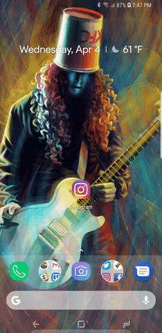 Xóa nhanh các icon và widgets từ màn hình chính