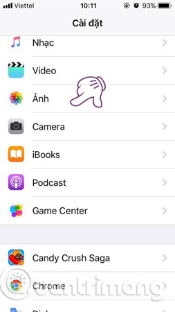 Chọn Ảnh & Camera