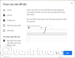 Ngoài ra, còn có hai tab là Updates và Forums