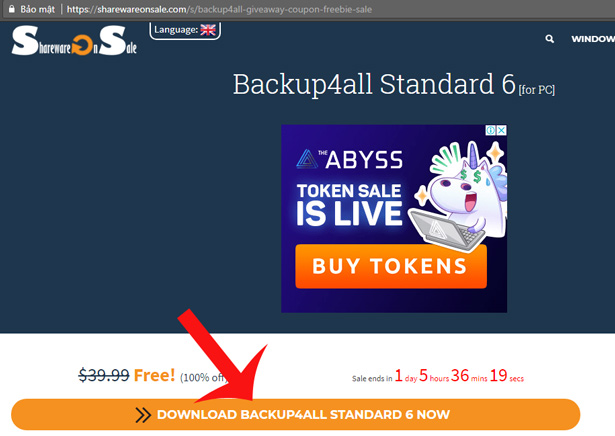DOWNLOAD BACKUP4ALL STANDARD 6 NOW