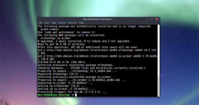 Cài đặt OS Prober