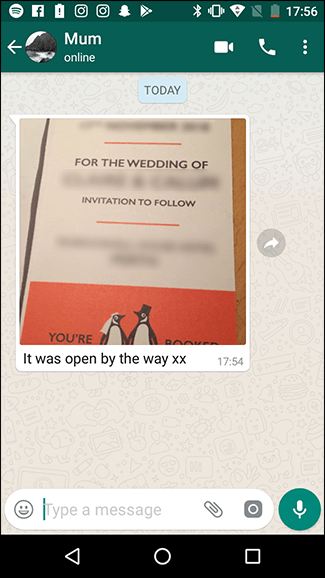 Chọn tin nhắn WhatsApp cần trích dẫn