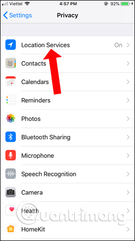 Dịch vụ định vị vị trí 