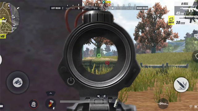 Tấn công địch nấp sau vật cản