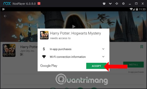 Điều khoản cài đặt