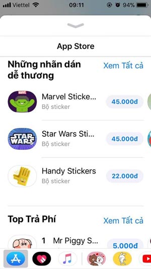 Dán nhãn trả phí 