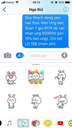 Tải stickers về máy 