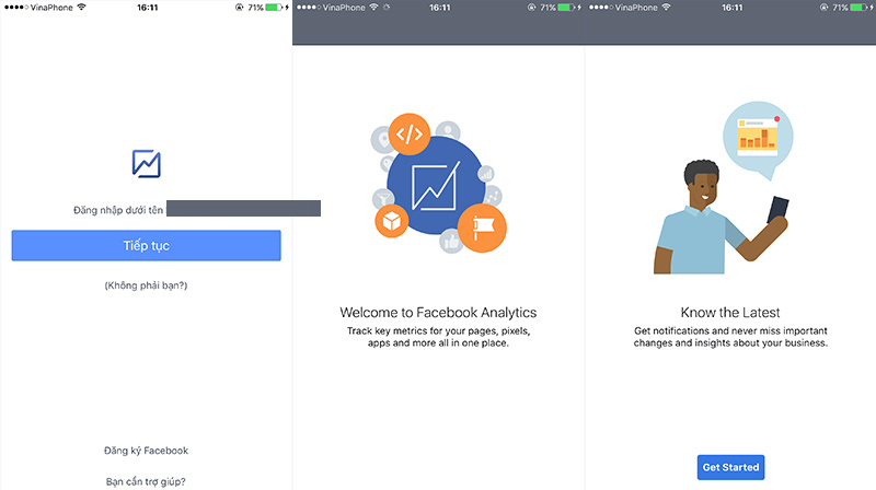 Sử dụng Analytics trên smartphone