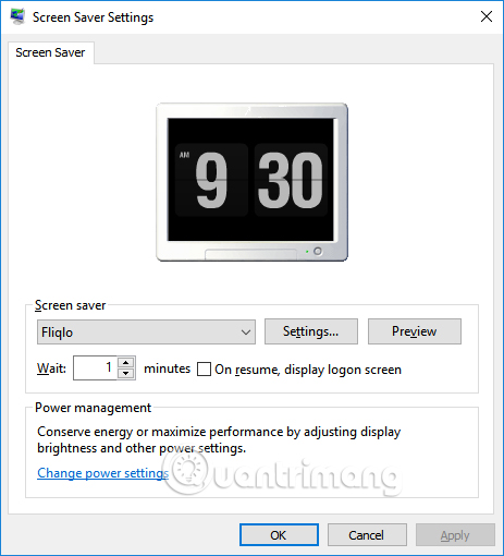 Cách tạo màn hình chờ đồng hồ trên Windows 10
