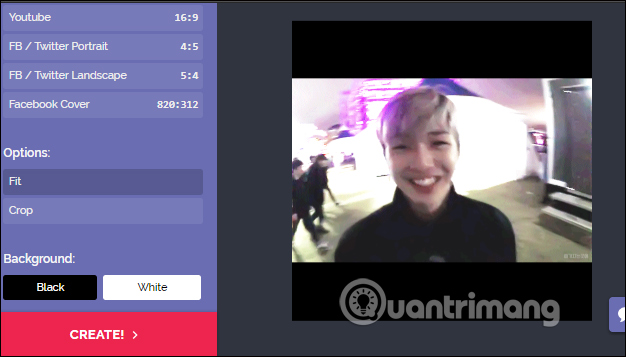 Chỉnh kích thước video