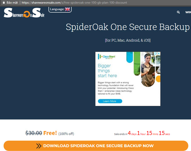 DOWNLOAD SPIDEROAK ONE SECURE BACKUP NOW