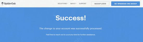 Thông báo kích hoạt bản quyền miễn phí thành công xuất hiện