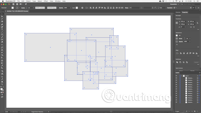 Vẽ nhiều hình dạng khác nhau
