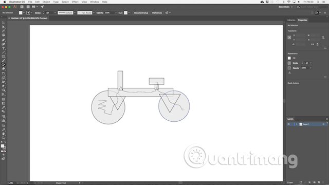 Công dụng khác của công cụ Shaper Tool