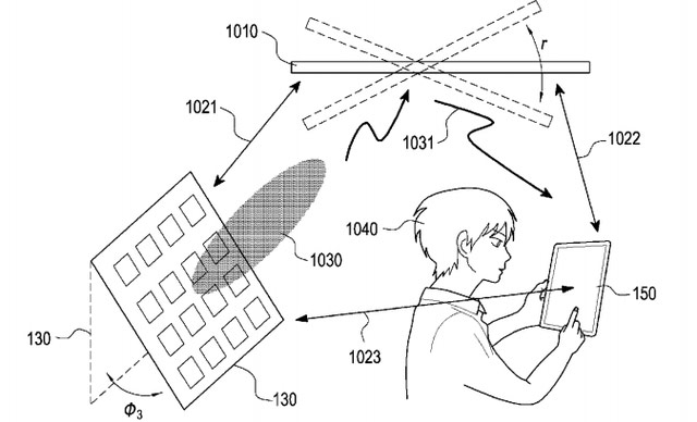 Hình ảnh trong đăng ký bản quyền của Samsung