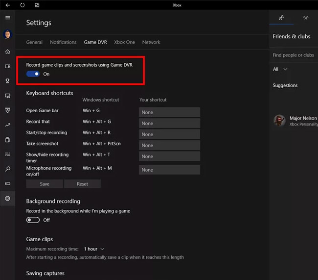 Cách sử dụng Xbox Game DVR để quay màn hình trong Windows 10