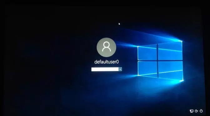 Defaultuser0 windows 10 что это