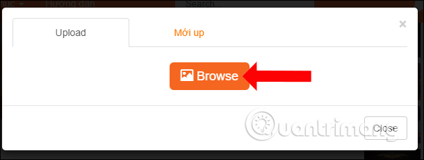 Tải ảnh lên Ephoto 360