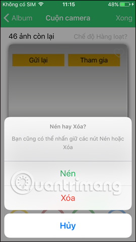 Thực hiện hành động hàng loạt