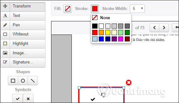 Chỉnh sửa hình khối 