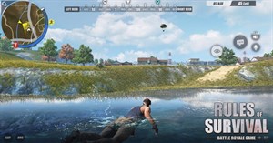 Cách chơi Rules Of Survival khi vòng bo thu hẹp vào vùng biển, sông, hồ