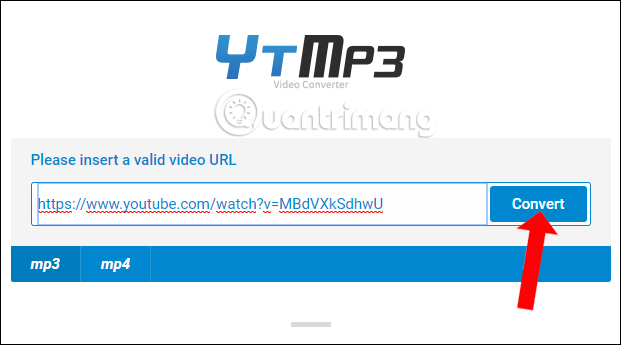 YTMP3 tách nhạc video