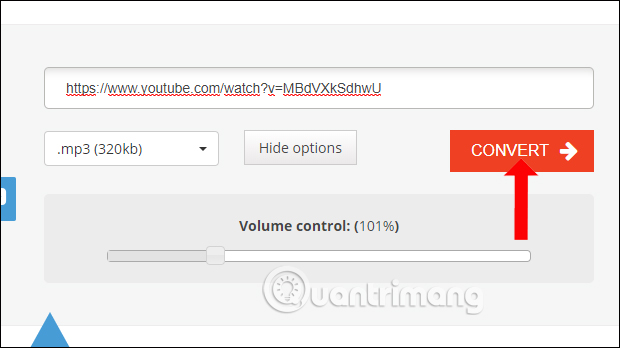 YoutubeMP3 tách video Youtube