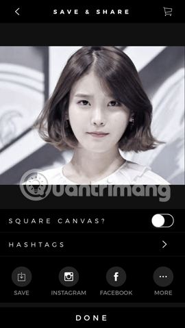 Tùy chọn lưu hình ảnh