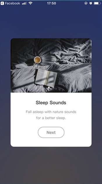 Sleep sẽ tập trung vào việc giúp bạn thư giãn và chìm vào giấc ngủ một cách nhanh nhất