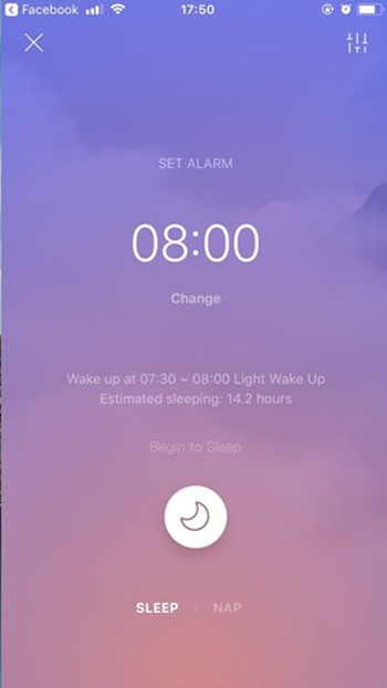 Tide cũng cung cấp thêm chức năng báo thức