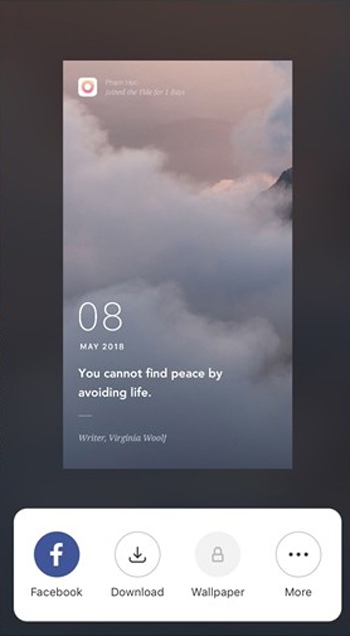 Nếu thích, ban có thể chia sẻ nó đến mọi người thông qua các gợi ý phù hợp