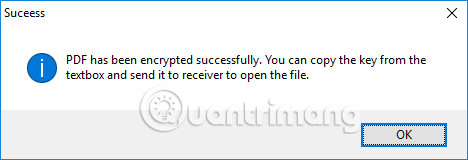Thông báo mã hóa