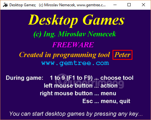 Xả stress với game phá màn hình máy tính Desktop Destroyer
