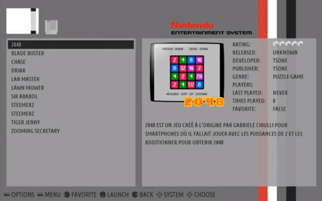 Recalbox cho phép chọn phát các file nhạc yêu thích