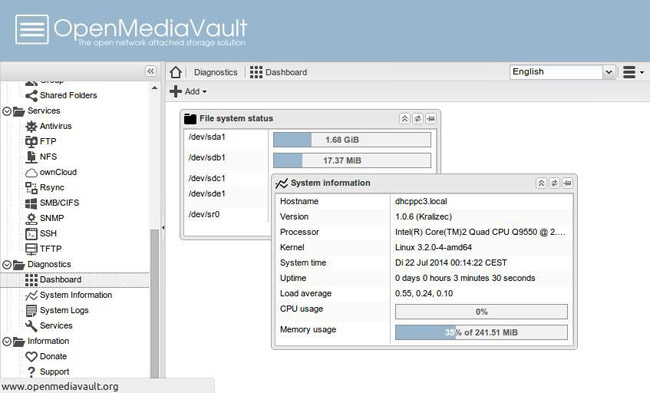 OpenMediaVault