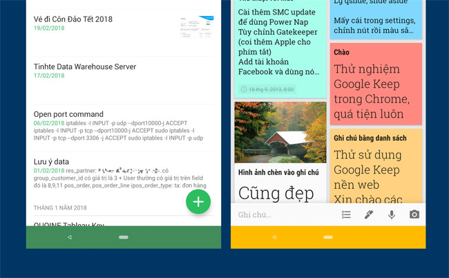 Navbar Apps sẽ tự động đổi màu thanh điều hướng dựa theo tông màu của ứng dụng đang chạy