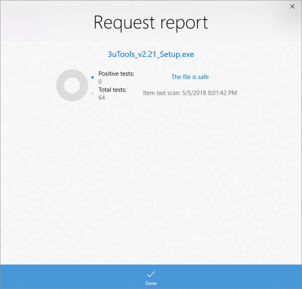 Request report