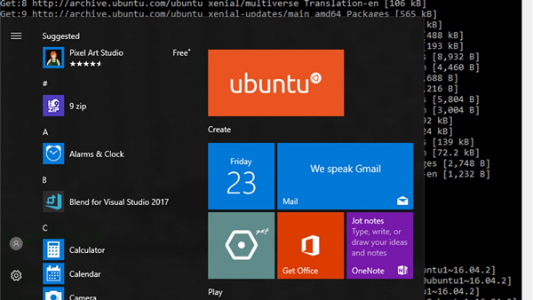 Ubuntu trên Windows 10
