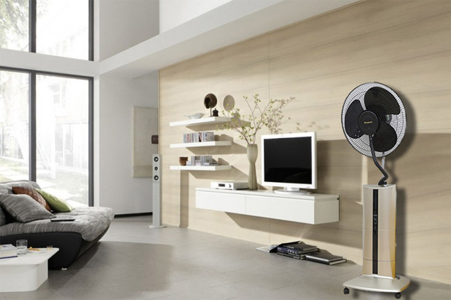 Quạt phun sương phù hợp với những căn phòng thông thoáng