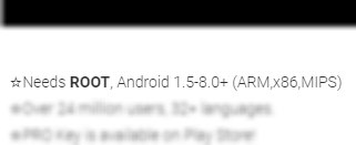 Cài đặt ứng dụng root