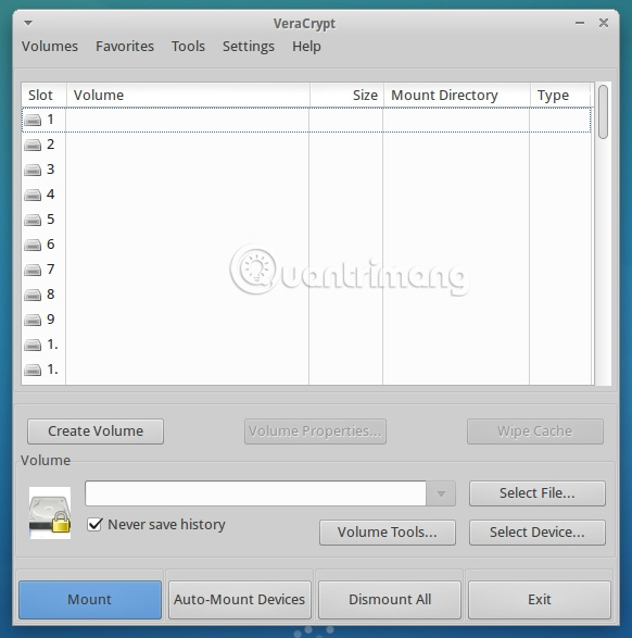 Phần mềm VeraCrypt