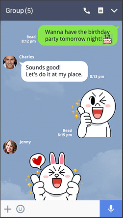 Ứng dụng nhắn tin LINE