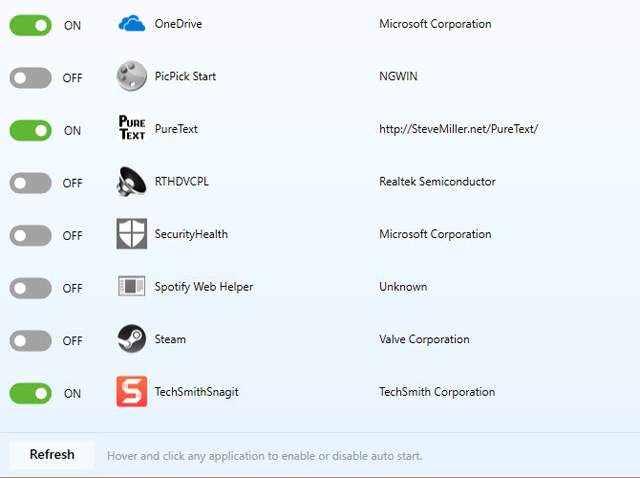 Xóa bỏ các chương trình khởi động cùng hệ thống