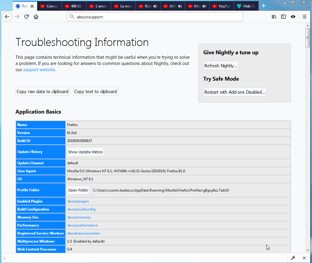 Ẩn tab vào một trình thả khác trên trình duyệt bằng Hide Tabs
