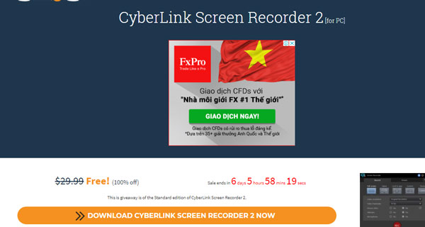 DOWNLOAD CYBERLINK SCREEN RECORDER 2 NOW