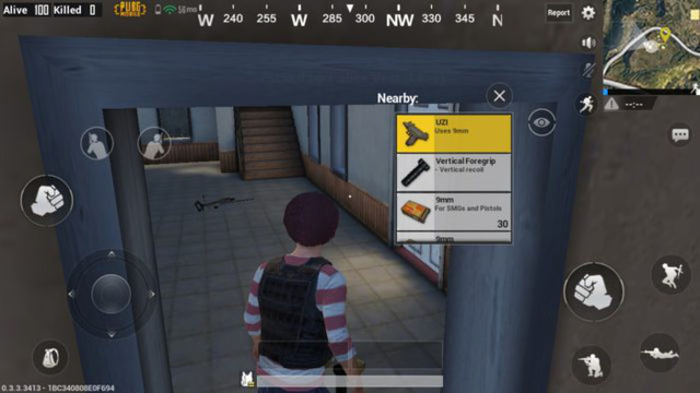 Loot đồ tại PUBG