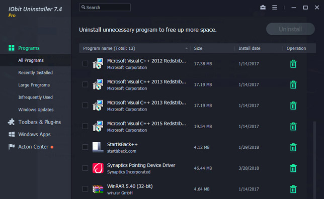 IObit Uninstaller 